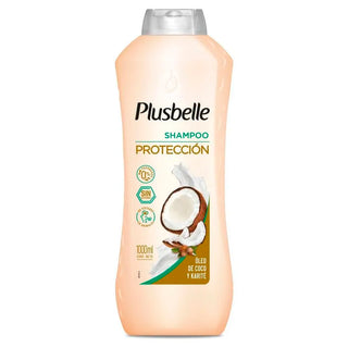 Shampoo Plusbelle Proteccion Natural 1000 ml