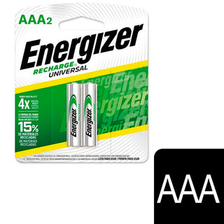 Pila Blister Energizer Batería Recargable AAA 700mha 2 u