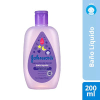 Baño Liquido Johnsons p/Antes de dormir 200 ml
