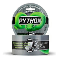 25毫米高强度多功能Python胶带 - 灰色光滑（绝缘）7米