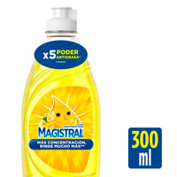 Magistral Ultra 多用途洗洁精，强效去油污，柠檬味，300毫升