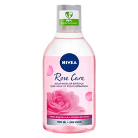 Agua Micelar Nivea Bifasica c/ Agua de Rosas Organicas p/ Maquillaje 400 ml