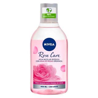 Nivea 双相胶束水，含400毫升有机玫瑰水，用于卸妆