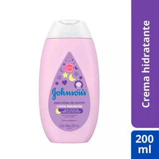 Crema Johnsons Hidratante p/ antes de dormir  200 ml