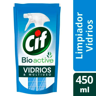 Limpiavidrios Repuesto Cif Limpiador Bioactive s/ Vetas 450 ml
