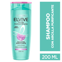 Shampoo Elvive Arcilla Extraordinaria Purificante 200 ml