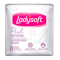 Ladysoft 敏感肌护翼卫生巾 8片