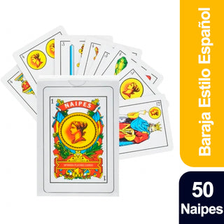 Naipes Naveta Estilo español 50 Cartas