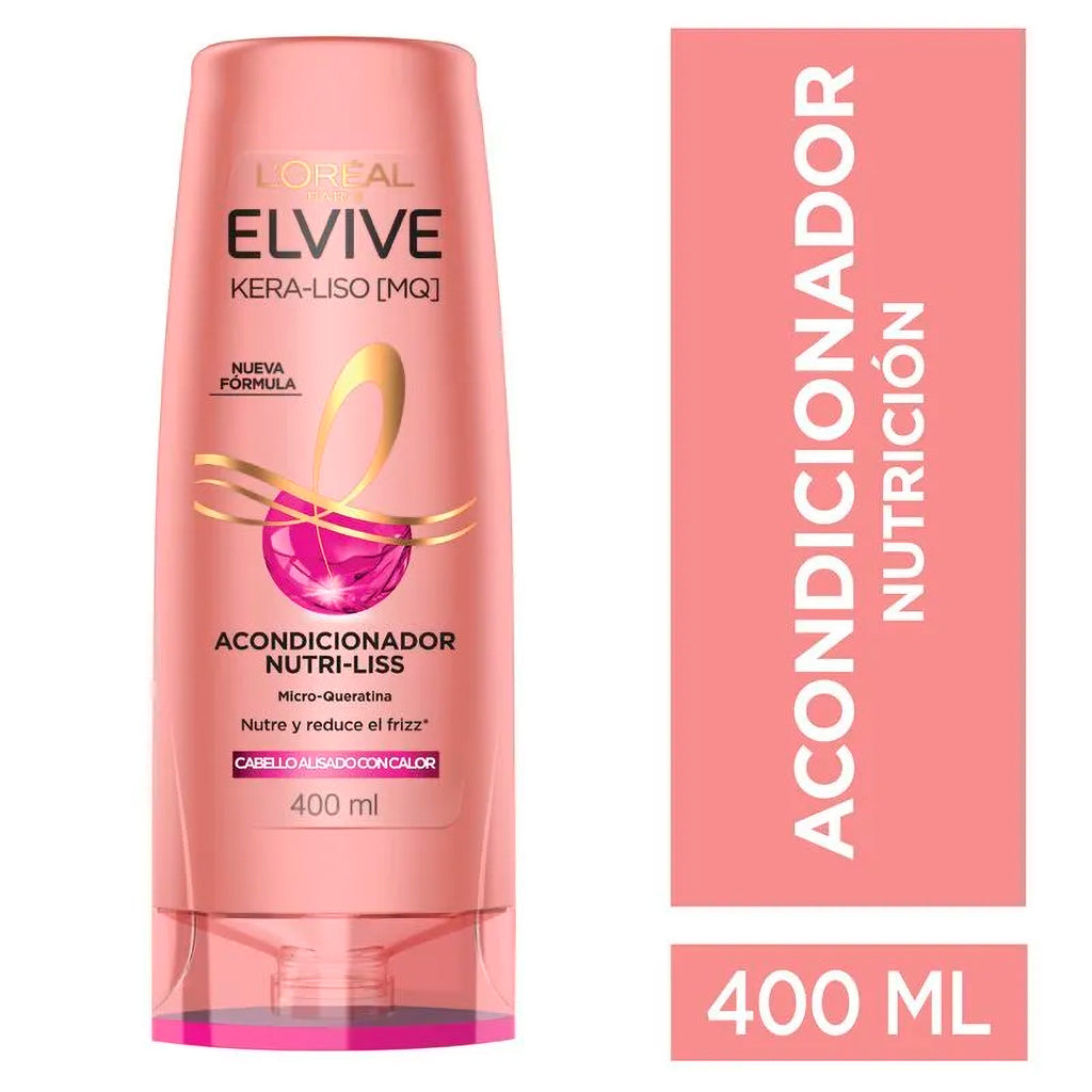 Elvive Kera-Liso (MQ) 润发乳，滋养抚平，400毫升
