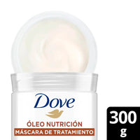 Mascara de Tratamiento Capilar Dove Oleo Nutricion Cabello Seco 300 ml