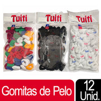 Colitas de Pelo Generico 12 u