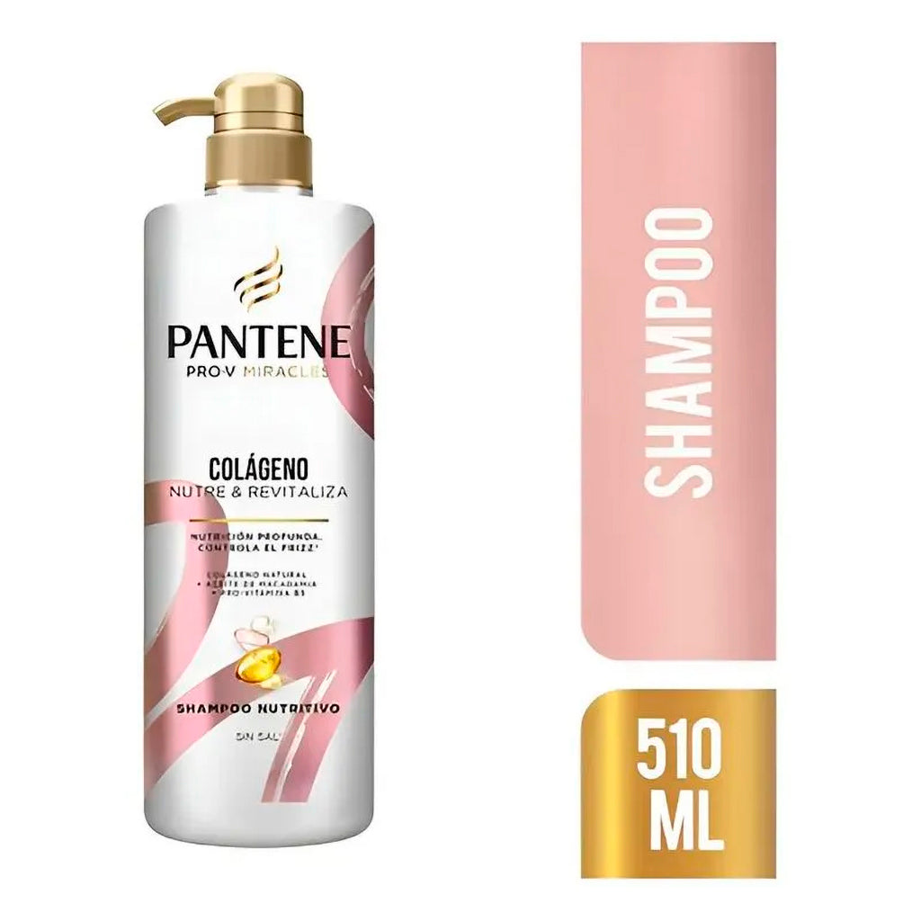 Shampoo Pantene Pro-V Miracles Colageno Nutre & Revitaliza 510 ml