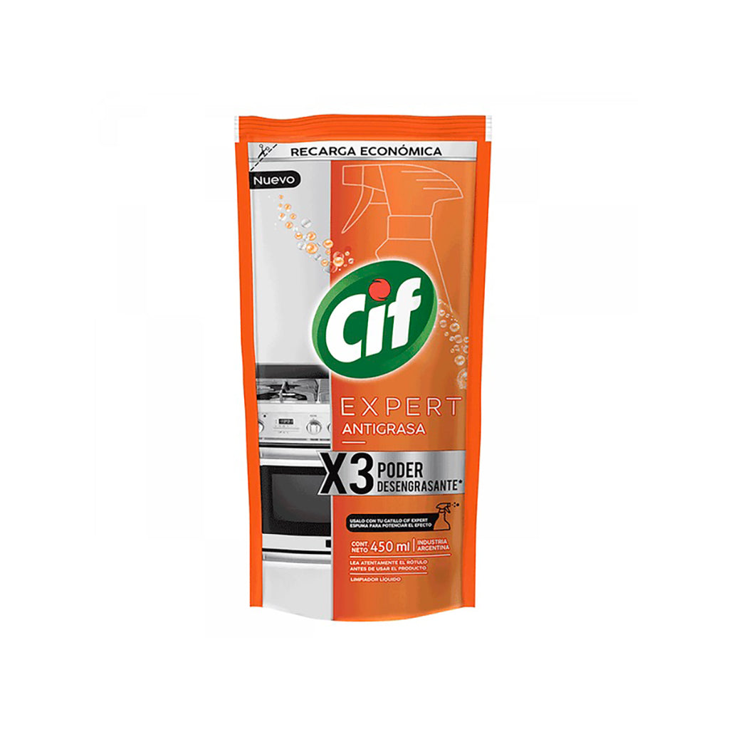 Antigrasa Repuesto Cif Expert 450 ml