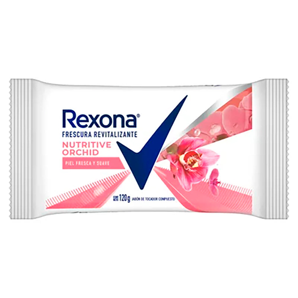 Jabon Tocador Rexona Nutrit orchid 120gr
