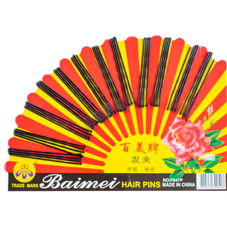 Invisibles Abanico Generico p/ Pelo Negros - Chicos 60 u