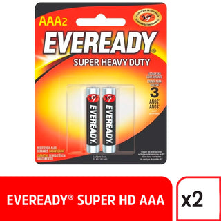 劲量（Eveready）碳性AAA电池，2节卡装