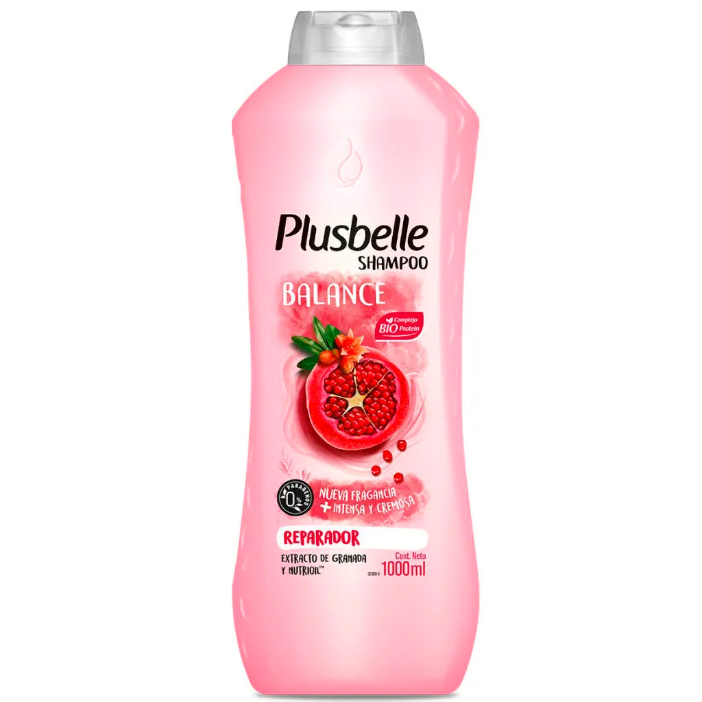 Shampoo Plusbelle Balance Reparador 1000 ml