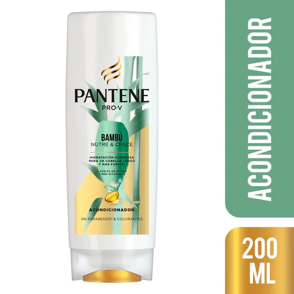 Acondicionador Pantene Pro- V Solutions Bambu Nutre & Crece 200 ml