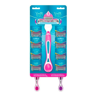 Afeitadora Desechable Gillette Venus 3 simply c/Aloe Vera 12 u