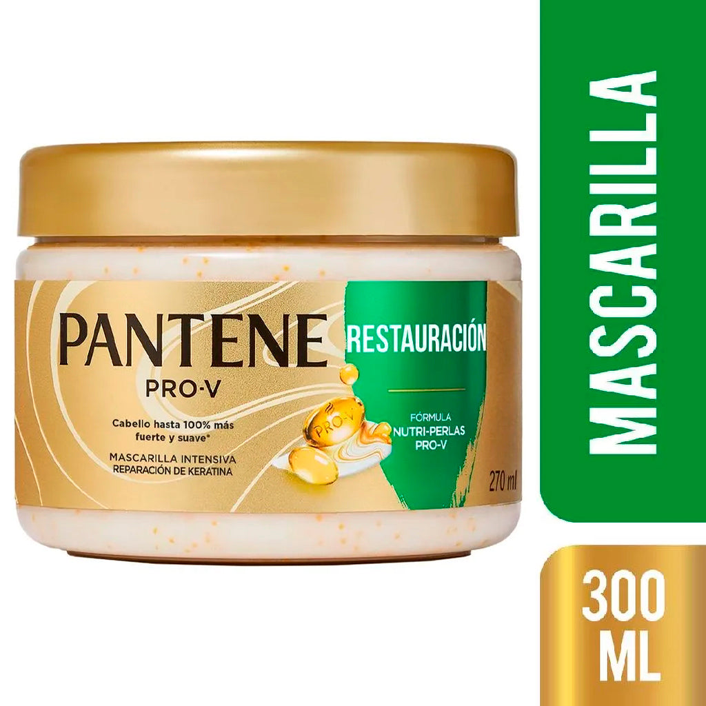 Mascarilla Intensiva Pantene Pro-V Restauracion - Reparacion de Keratina 270 ml