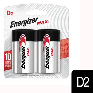 Pila Blister Energizer Bateria Alcalina D2 2 u