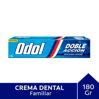 Dentifrico Odol Doble Accion c/ Fluor y Calcio  180 g
