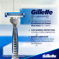 Afeitadora Descartable Gillette Corpo - Cuerpo 2 u