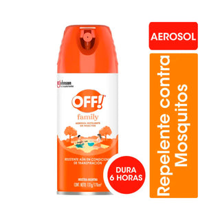 Repelente  Aerosol Off Family contra Mosquitos 170 cm3