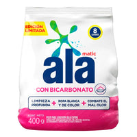Jabón en Polvo Ala Matic c/ Bicarbonato 400 g
