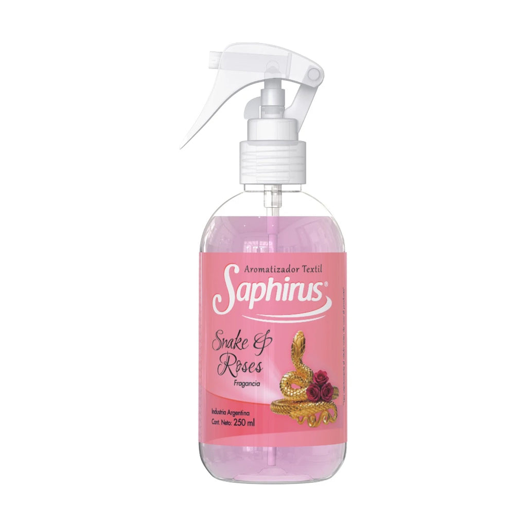 Aromatizante Textil Saphirus Snake y Roses 250 ml