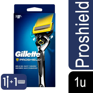 Afeitadora Gillette Proshield c/ 5 Cuchillas 1u