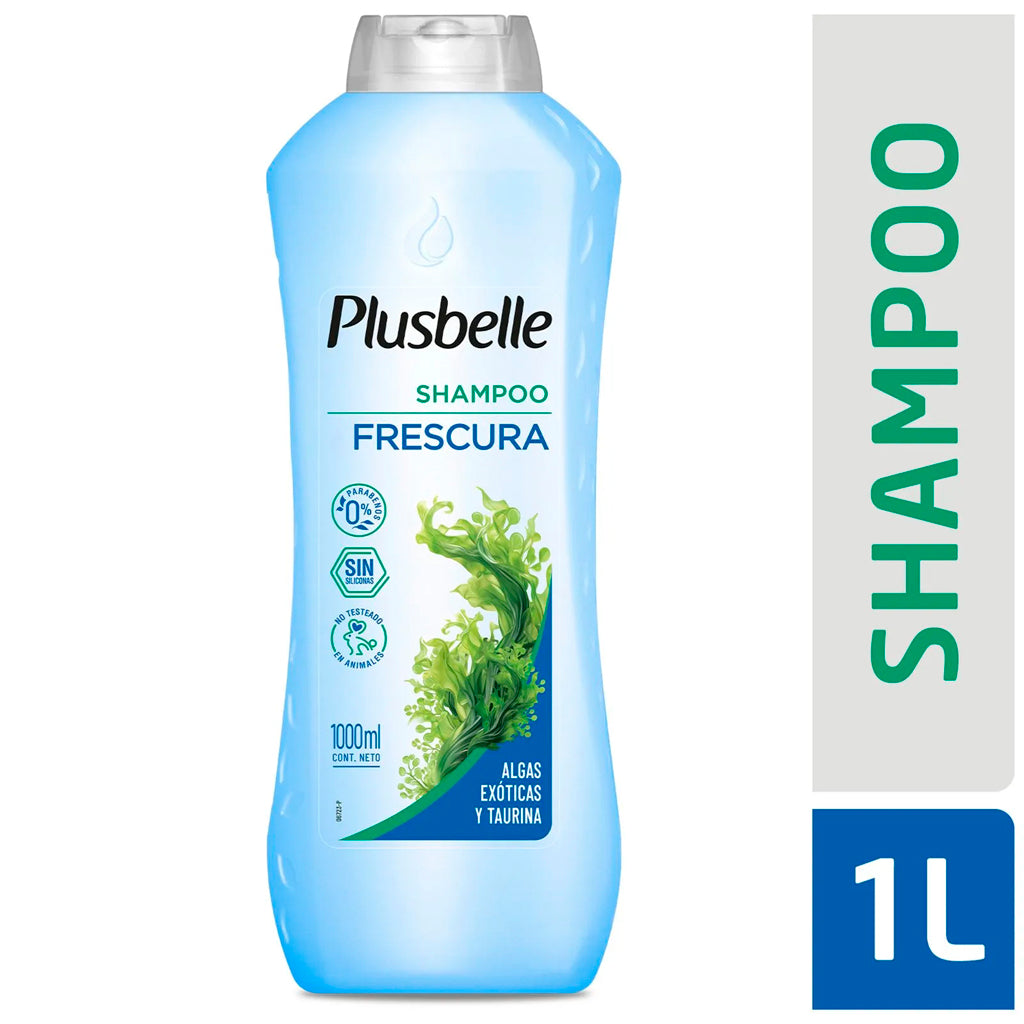 Plusbelle 清爽活力洗发露 1000 毫升