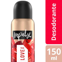 Desodorante Aerosol Impulse True Love 150 ml