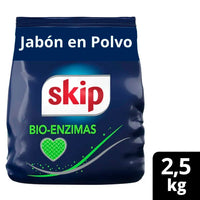 Jabon en Polvo Skip p/ Ropa Bio-Enzimas 2,5 kg