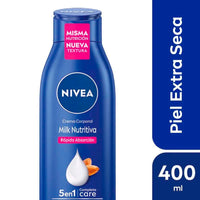 Crema Corporal Nivea Hidratante Nivea Milk Nutritiva 5 En 1  400 ml
