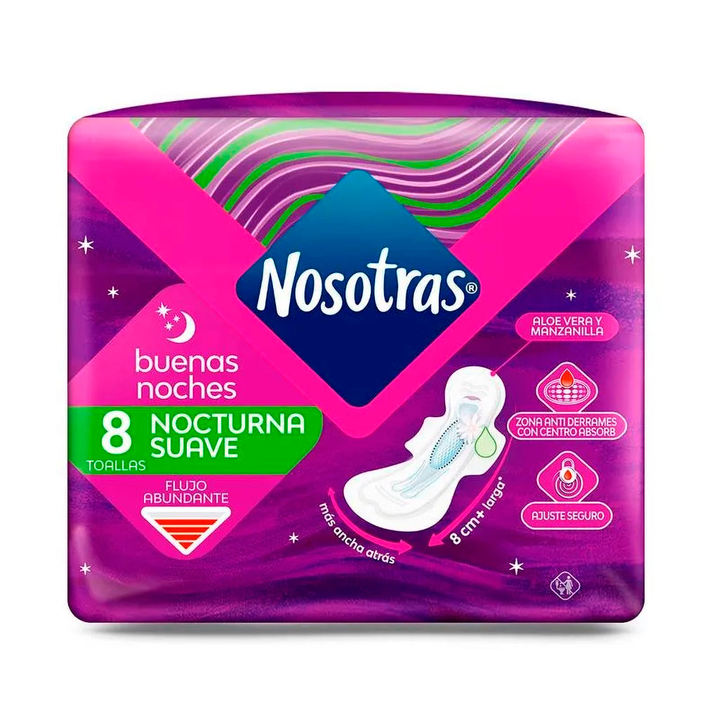 Toallas Femeninas Nosotras Buenas Noches 8u