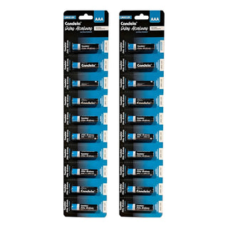 Pilas Blister Candela Bateria Alcalina AAA Ultra Power LR03 1.5V 10 u
