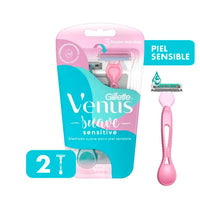 Afeitadora Desechable Gillette  Prestobarba Venus Suave Sensitive 2 pack 2 u