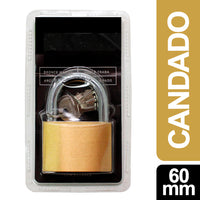 Candado Gus Dorado Resistente 60 mm