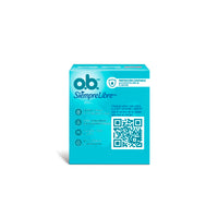Tampones Ob Siempre Libre Original Mini Flujo Leve 8 u