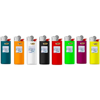 Encendedor a Gas Bic Mini -  Colores 12 u