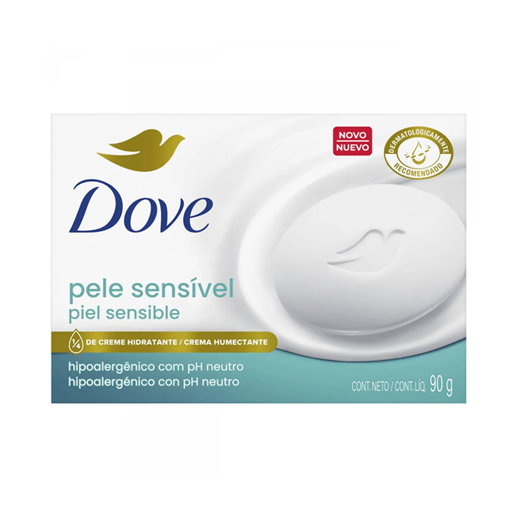 Jabon Tocador Dove Piel Sensible 90 g