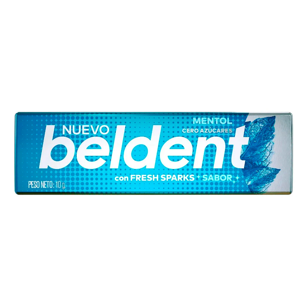 Chicle Beldent c/ Fresh Sparks Sabor a Mentol 10 g