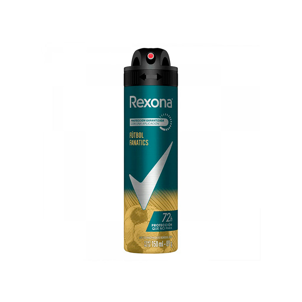 Desodorante  Aerosol Rexona Antitranspirante Futbol 150 ml