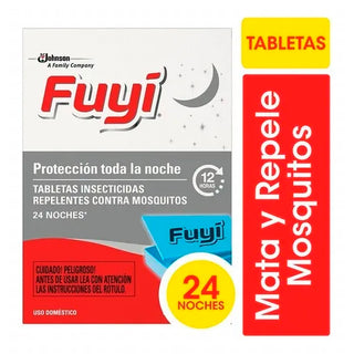 Repelente Tabletas Fuyi Insecticida Mata Mosquitos  24 u