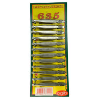 Pinza para Depilar Jabali Ogib 635 Plateada 12 u