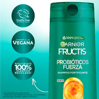 Shampoo Fructis Garnier Probioticos fuerza 200 ml