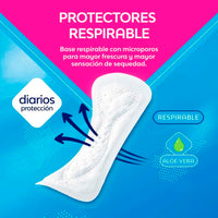 Protectores Diarios Nosotras Proteccion Respirable 15u