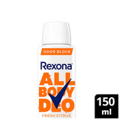 Rexona 止汗香体喷雾 全身可用 清新柑橘香 150毫升