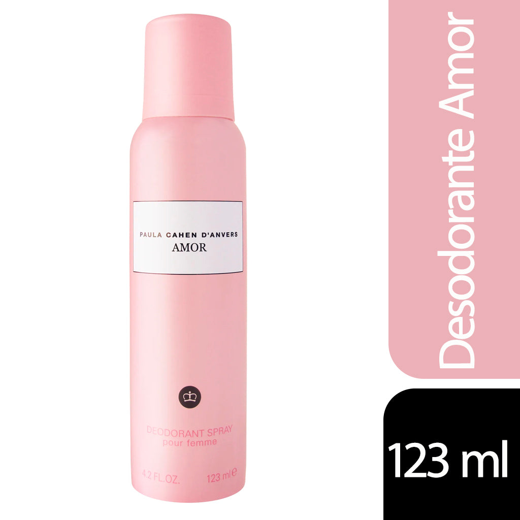 Desodorante Aerosol Paula Amor 123 ml